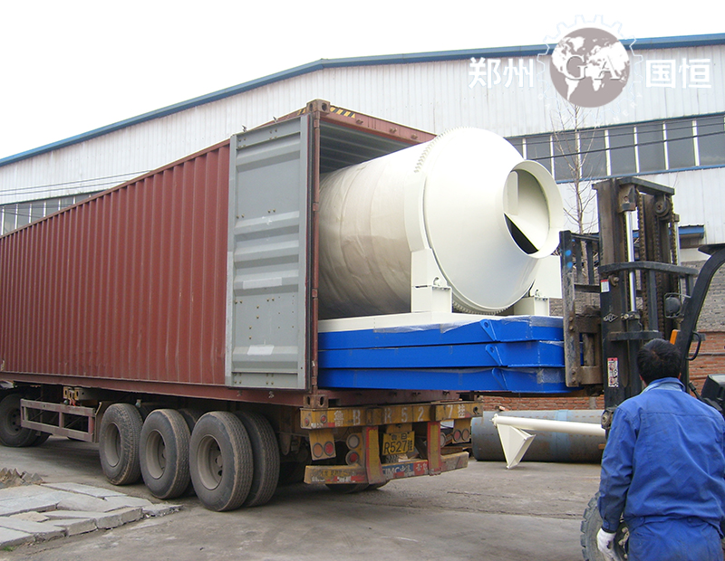 阿聯(lián)酋全自動干粉砂漿設備生產線發(fā)貨