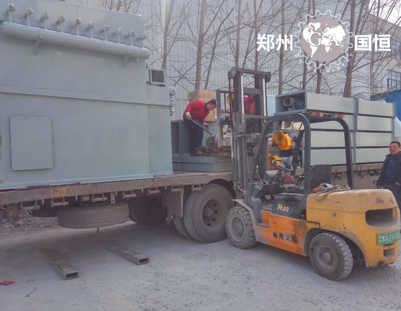 河南洛陽干粉砂漿成套設備生產線發(fā)貨