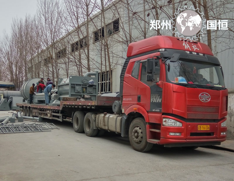 發(fā)往浙江金華干粉砂漿生產線